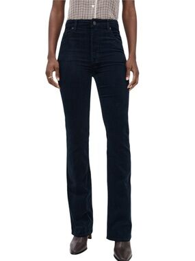 Frame The Reboot stretch corduroy boot cut navy pants Sz 25 excellent condition